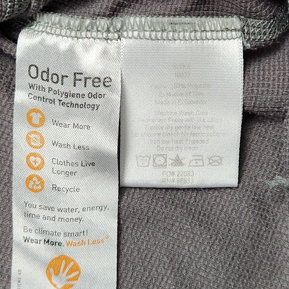 Sitka Core Light Weight Shirt Mens 3XL Gray Performance Base Layer Hunting 10033 - Picture 4 of 9